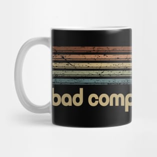 Bad Company Cassette Stripes Mug